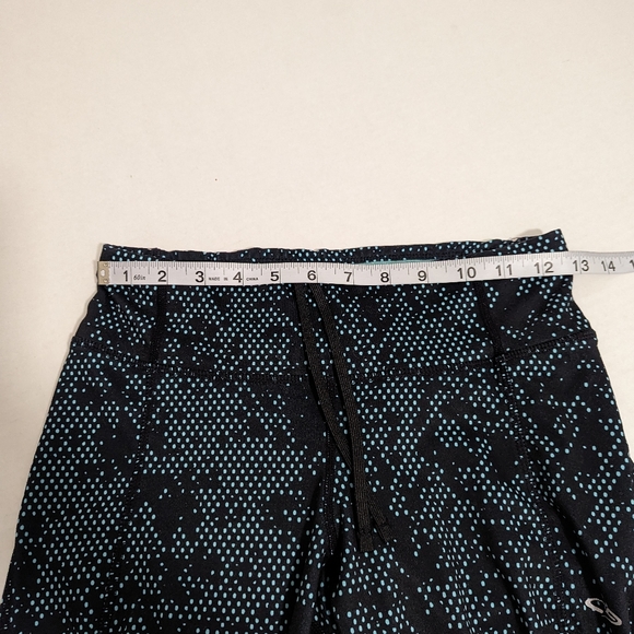 C9 by Champion Duo Dry Capri Length Black and Blue Leggings Women's Size Small - Picture 3 of 10
